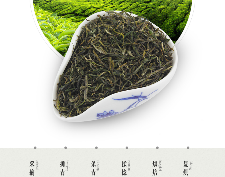 龙合 新茶春茶安徽正宗黄山毛峰一级揉捻古法毛峰200g盒装精品茶叶