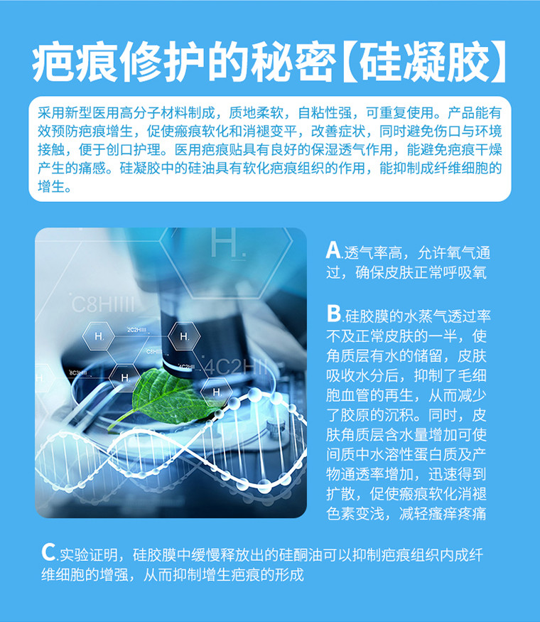 林麦 林麦 剖腹产疤痕贴隐形去疤手术增生凹凸疤痕修复膏贴硅凝胶