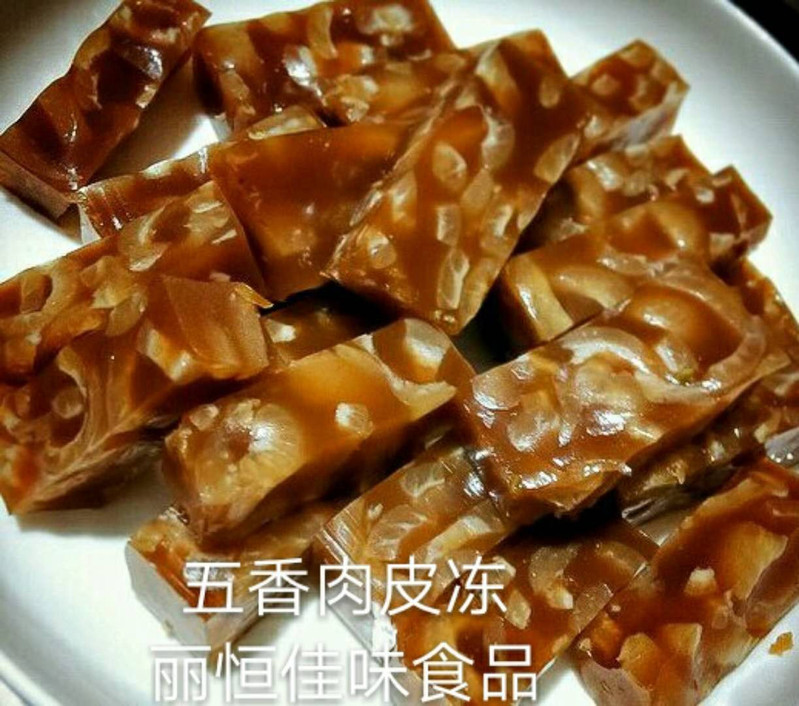 丽恒佳味 五香猪耳朵皮冻