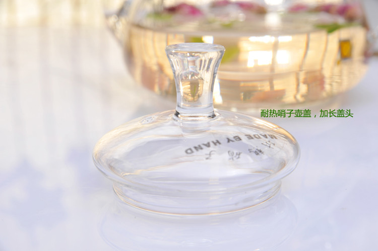 奇高（Chikao glass） 奇高800ML玻璃茶壶风采逸仙壶花茶壶电陶炉大容量泡茶水壶