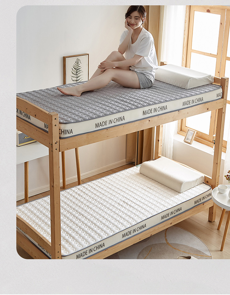 雅乐巢/GAGKUNEST 新款全棉3E椰棕学生床垫90*190宿舍单人床垫舒适可折叠易收纳薄垫子