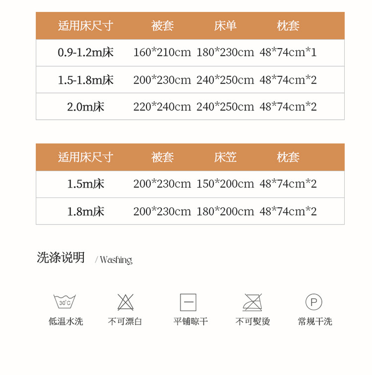 雅乐巢/GAGKUNEST 亲夫水洗棉提花仿簇绒四件套工艺定位时尚单双人套件双人床200*230