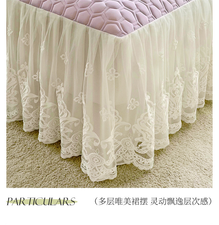 雅乐巢/GAGKUNEST  新款床裙款凉感丝乳胶凉席乳胶标准1.5床三件套双人2.0床席子