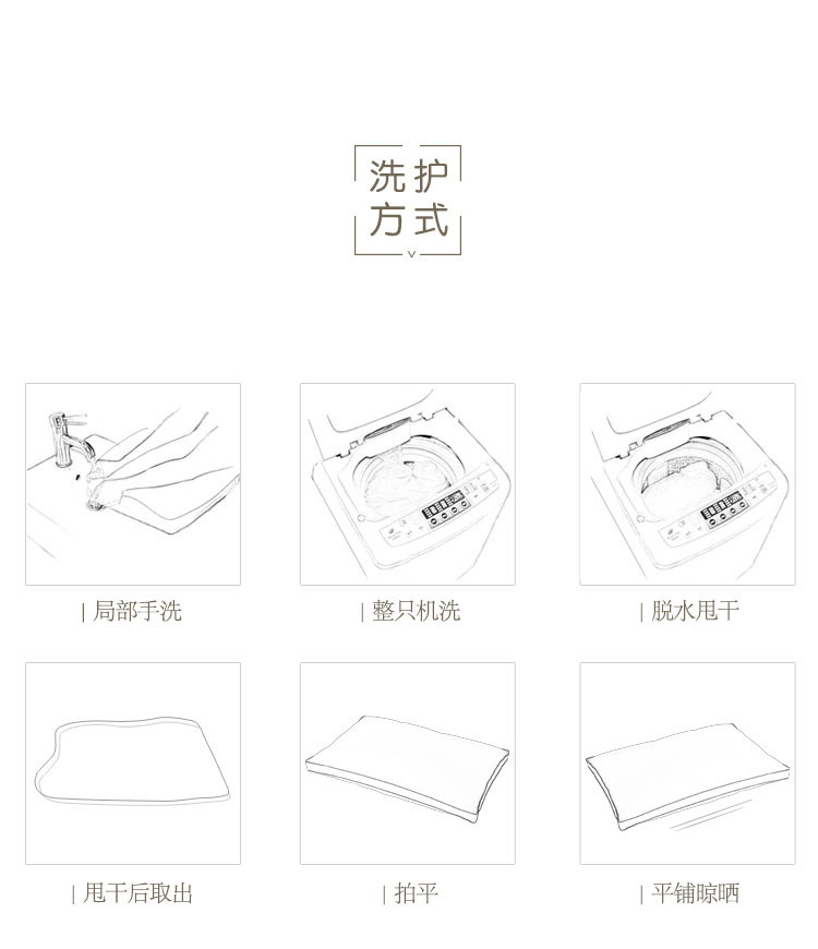 【滨州馆】愉悦之家 纯棉枕头芯 纯棉面料枕芯 舒适纤维枕芯 中高枕 可水洗枕芯 纯棉枕头1个装