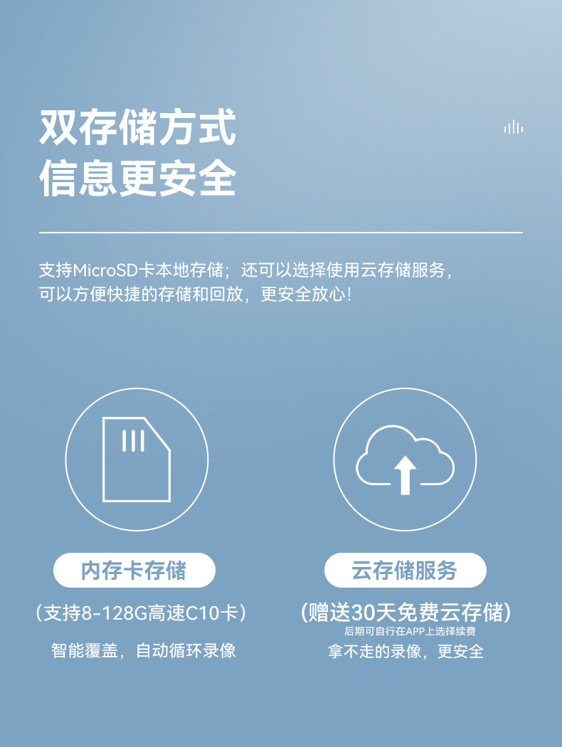 双目摄像头新款高清双镜头双录像wifi网线手机远程夜视室外监控