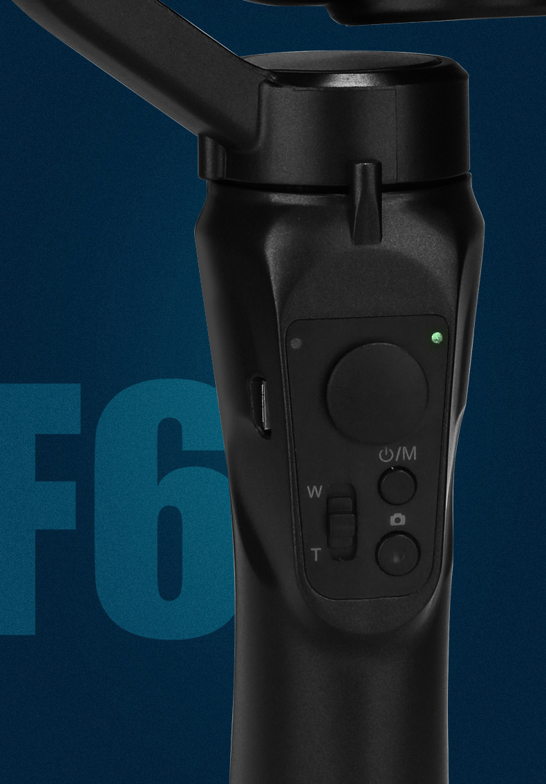 安奈尔 F6拍摄稳定器 手机三轴稳定器 智能防抖户外直播支架