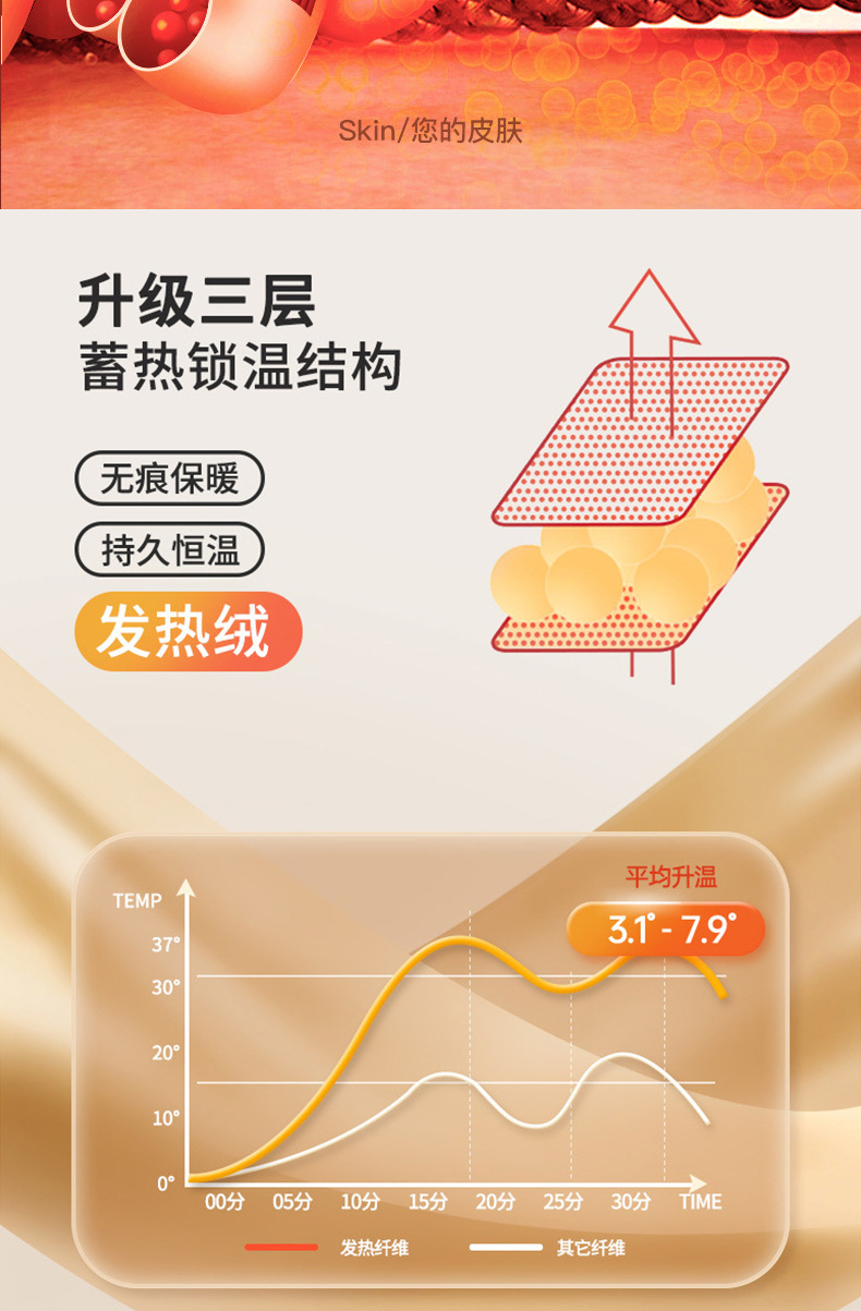 卡欧澜 男士圆领秋衣秋裤保暖套装加绒加厚防寒春秋