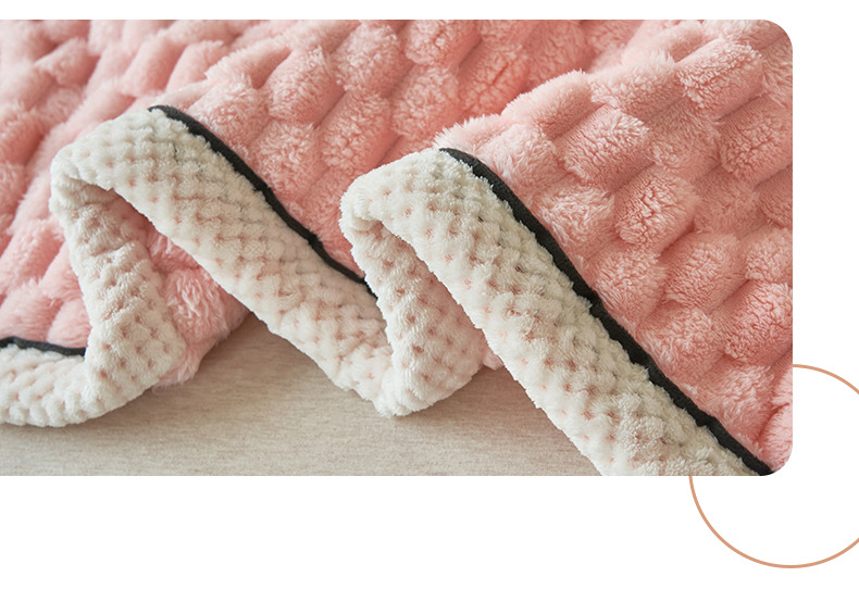 暖西施 金龟绒毛毯冬季加厚加绒保暖盖毯子床珊瑚法兰绒被子