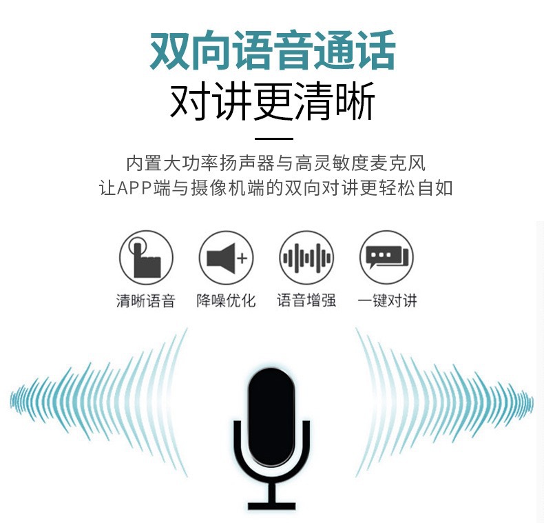 睿威仕 600万双目家无线家庭安全监控网络枪球摄像头