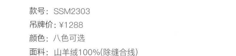 卡欧澜 新款山羊绒100纯羊绒衫女秋冬季堆堆领毛衣时尚百搭修身打底衫