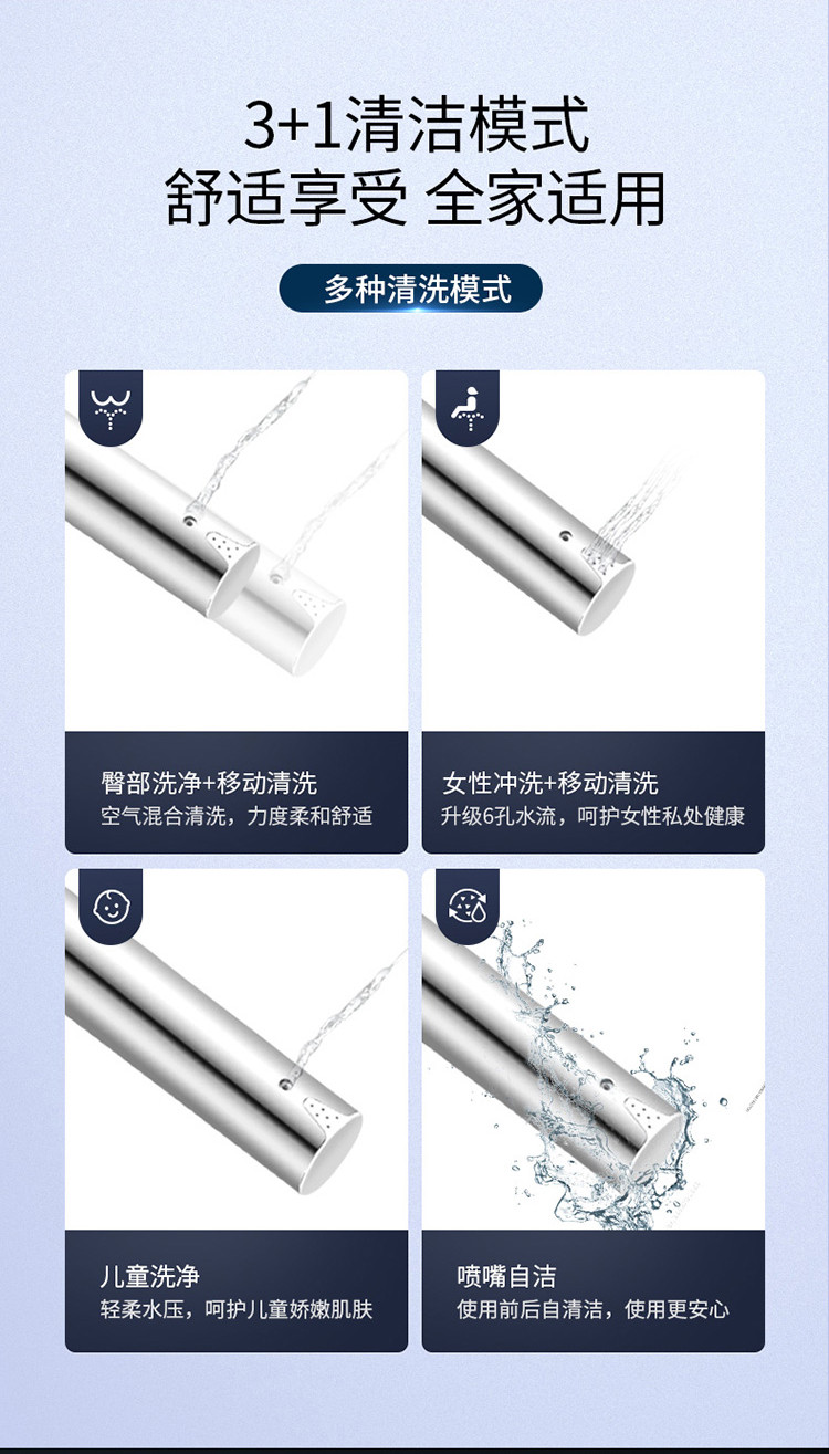 飞利浦（PHILIPS）智能马桶盖即热式暖风除臭 全自动冲洗 全功能电子坐便盖 AIB2201/00