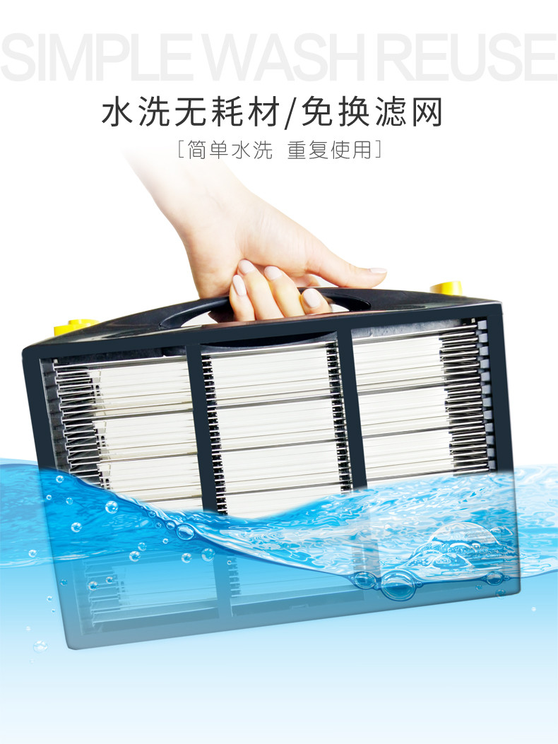 德国爱达屋N300空气净化器 不用换滤芯 水洗无耗材