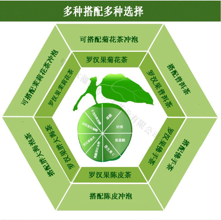 邮鲜生广西桂林永福特产低温真空脱水富硒罗汉果仁茶