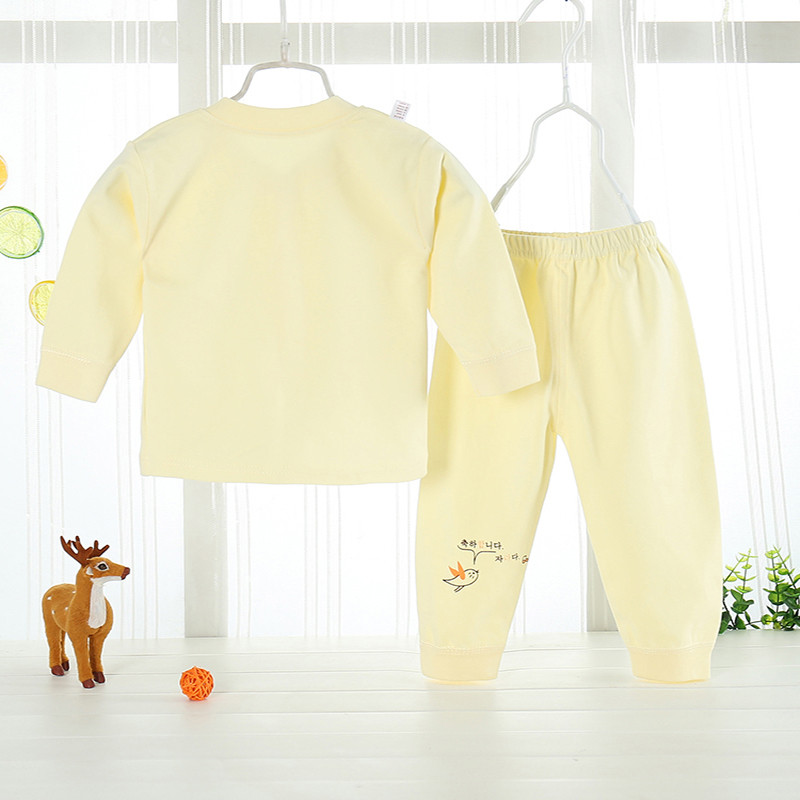 桐宝宝宝内衣套装对襟婴儿衣服