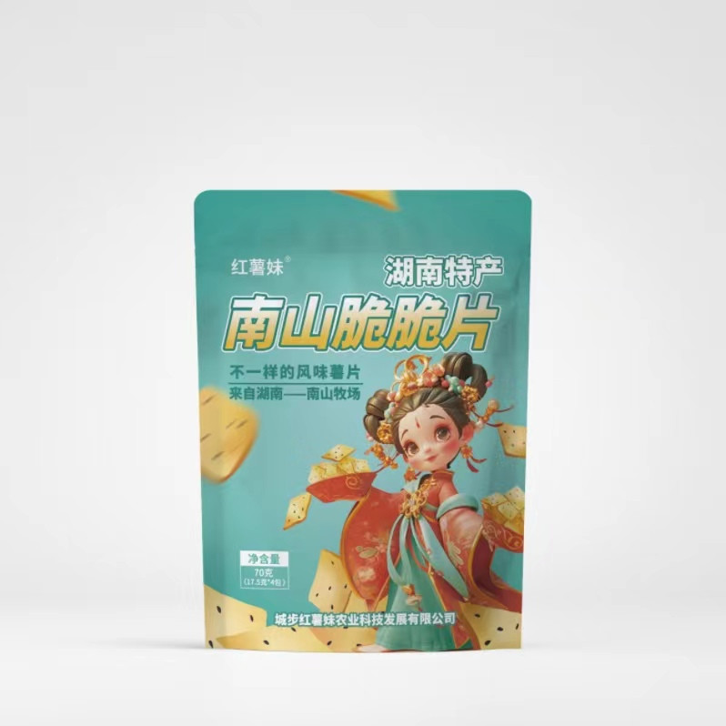 红薯妹 南山脆脆片 非油炸芝麻薯片