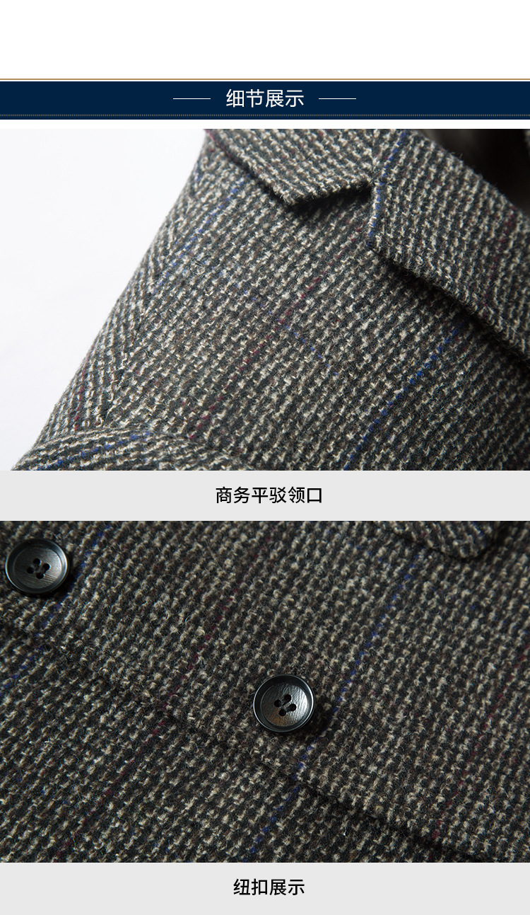 莱诗伯特   秋季新款男士韩版商务休闲西装外套单西修身	LB8163