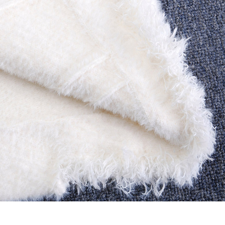 法米姿   女外套秋冬新款韩版时尚个性潮流破洞毛毛口袋装饰宽松短外套78260