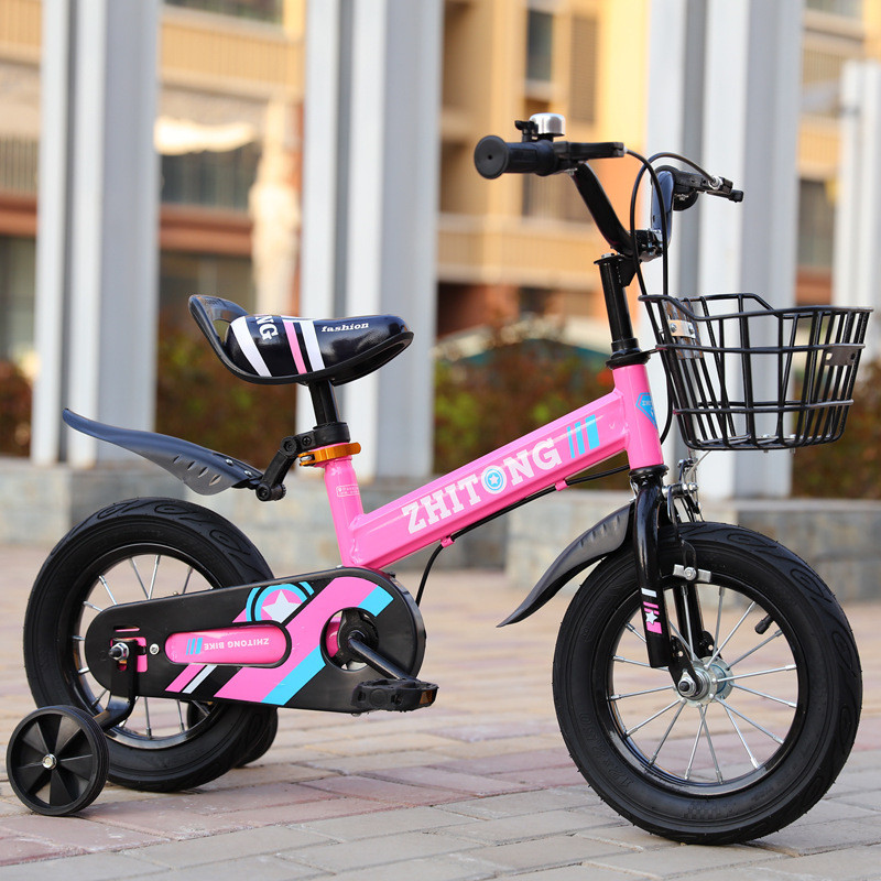 儿童自行车3岁男女宝宝脚踏车平衡车童车14寸小孩单车	8366