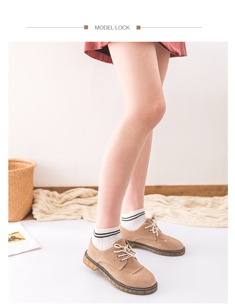 5双夏季棉袜子女士船袜运动休闲吸汗日系双针短袜女隐形袜子