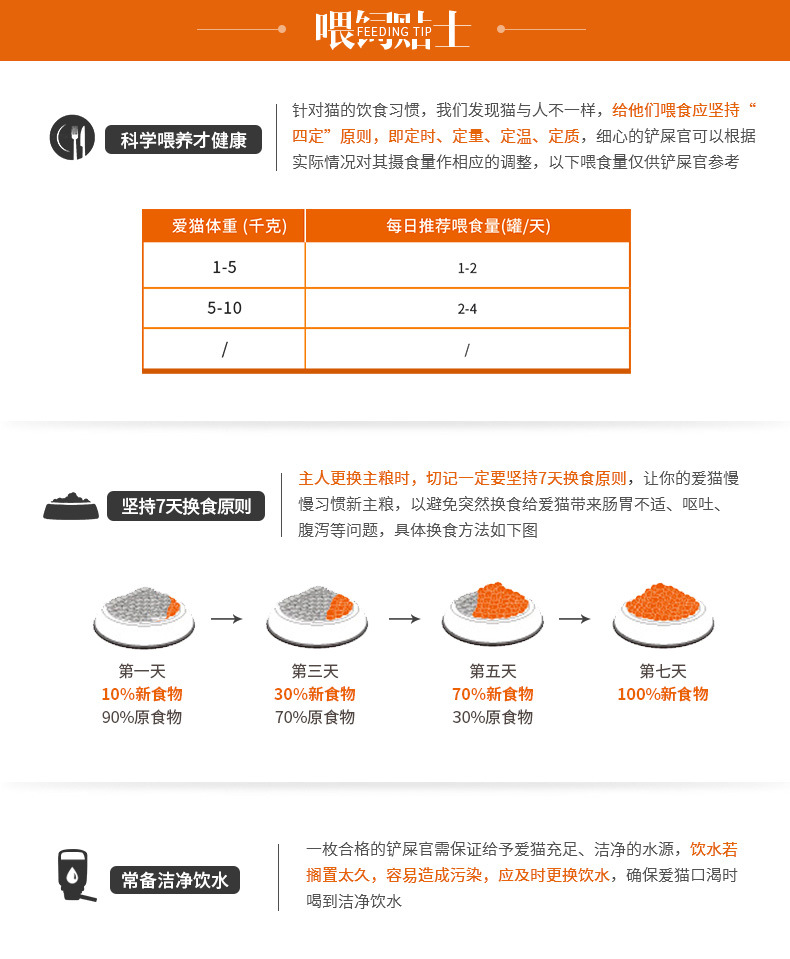 慕贝 纯鱼肉味170g*6宠物猫罐头 海洋鱼味湿粮包幼猫 猫零食