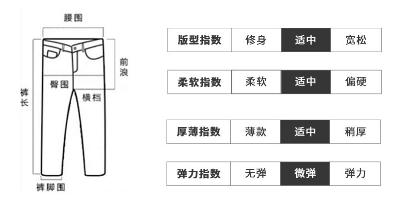 中科港 中年男裤薄款大码宽松修身纯棉裤商务男休闲裤爸爸