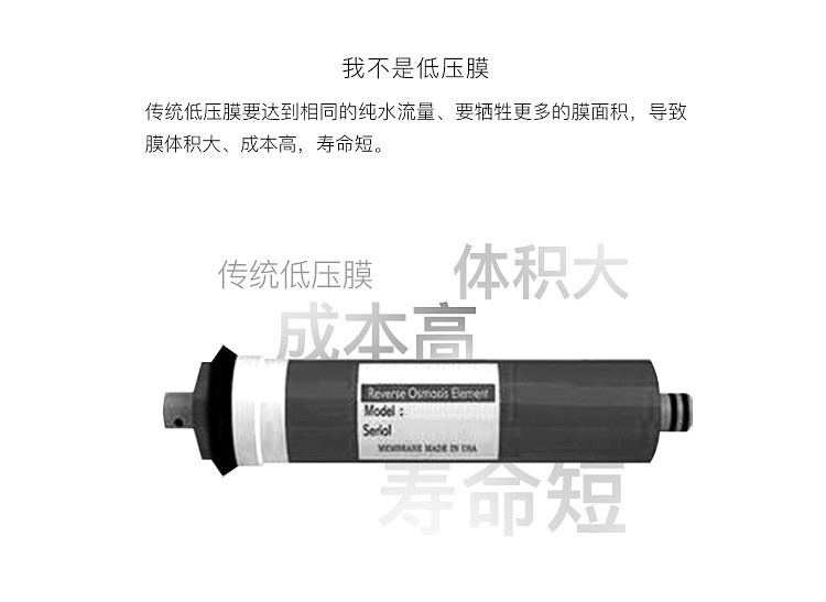 四季沐歌/MICOE WOW家用净水器 RO反渗透 不插电大流量直饮智能 净水机