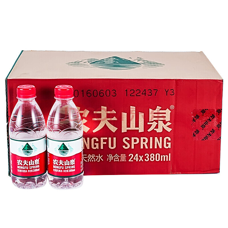 农夫山泉饮用水380ml*24