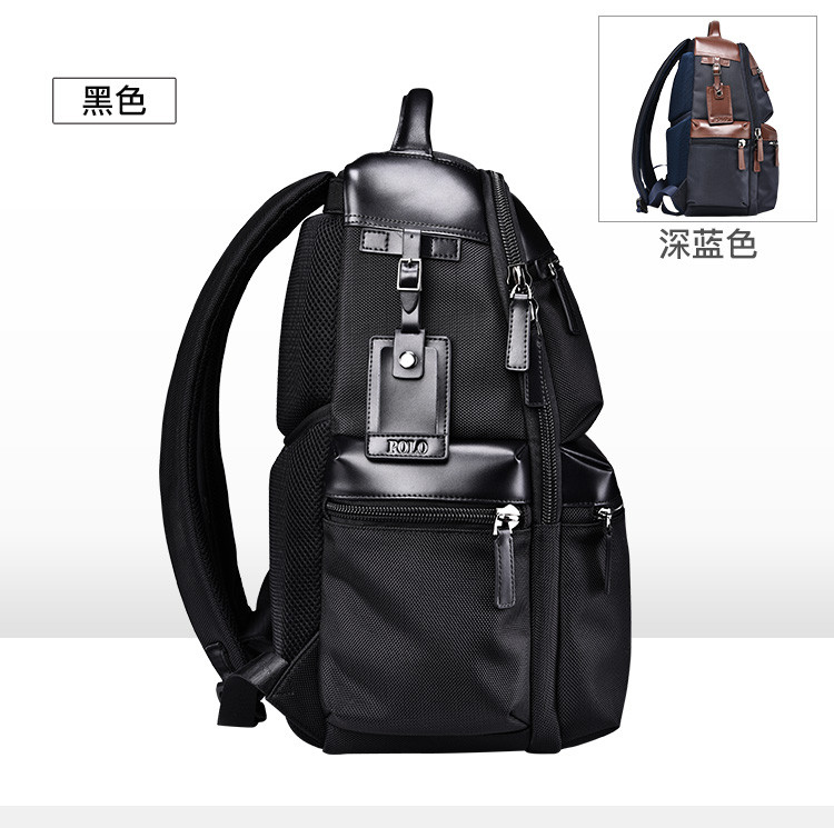 POLO 男士双肩包牛津布大容量旅行包时尚休闲韩版男包背包男090041