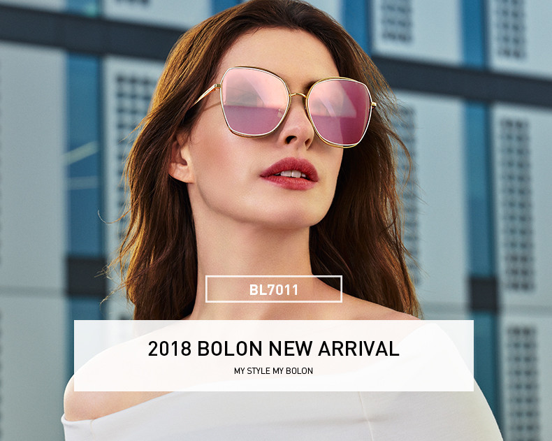 暴龙2018年新品太阳镜大框墨镜女款时尚潮流眼镜BL7011