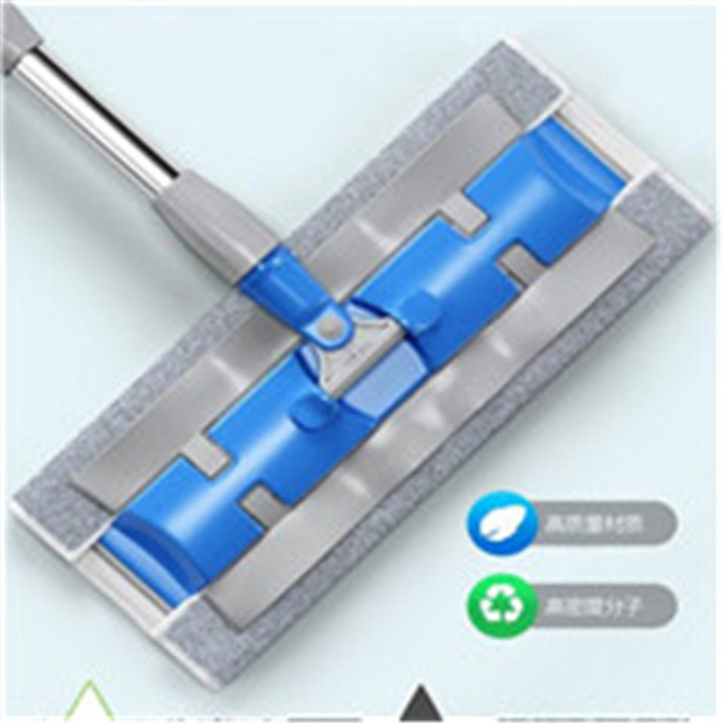 免手洗平板拖把家用瓷砖旋转拖把木地板拖布墩布加厚杆加厚布