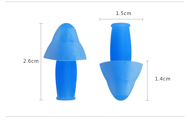 羚活LANE4品牌 双料硅胶耳塞 防水护耳耳塞E0160