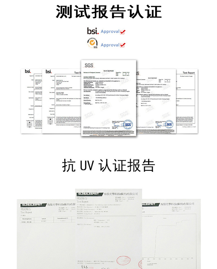 美国巴洛酷达barracuda 防水防雾男女专业游泳平光游泳眼镜#32420