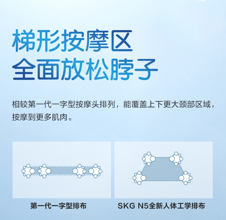 SKG 颈椎按摩器N5