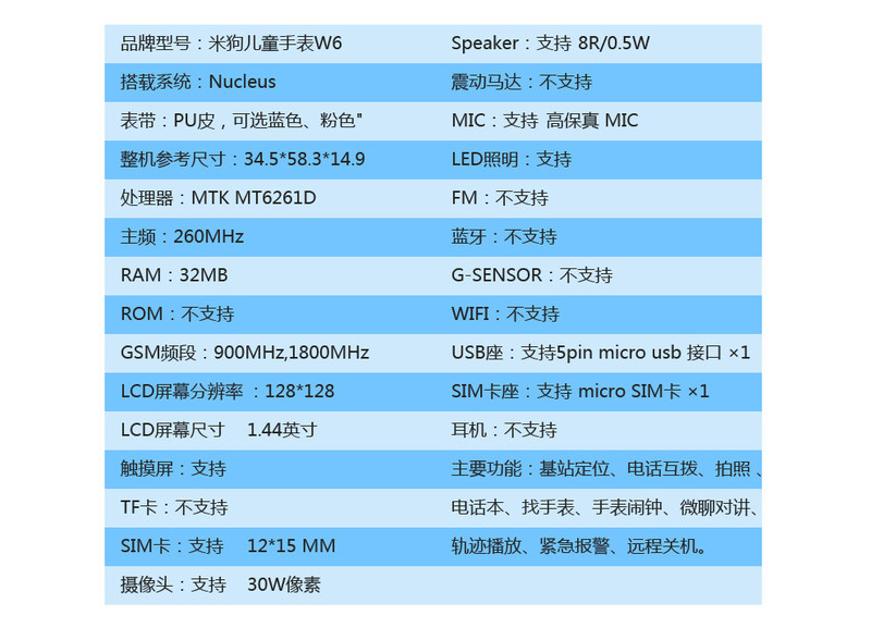 米狗/MEEEGOU儿童手表