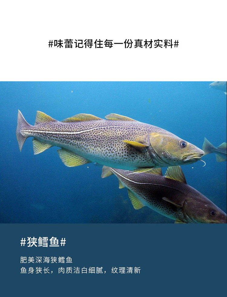 来伊份 一份来自深海的香烤鳕鱼片 60g/袋 海鲜休闲食品小吃零食