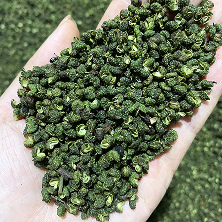 诚慧 广安青花椒青干花椒A+级500G 散装四川特产青麻椒特麻特香