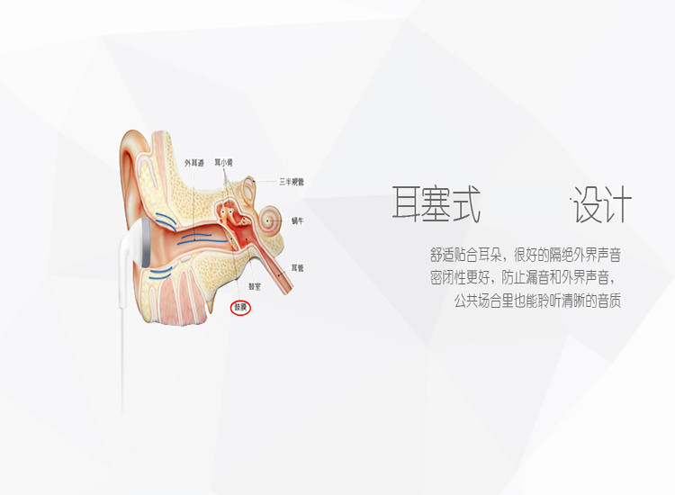 VIVO XE100耳机 V3Max vivoX6S手机原装线控耳机平头耳塞式