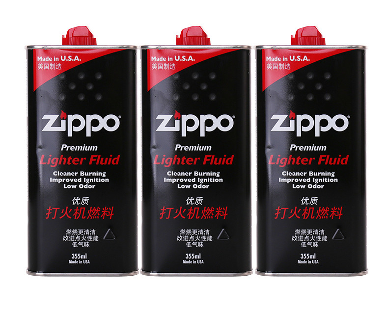 zippo之宝 防风打火机 zippo专用燃油套餐 美国原装进口 专柜正品