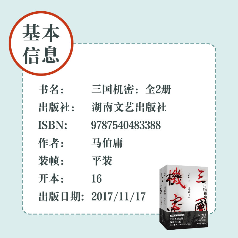 《三国机密（湖南文艺出版社）》