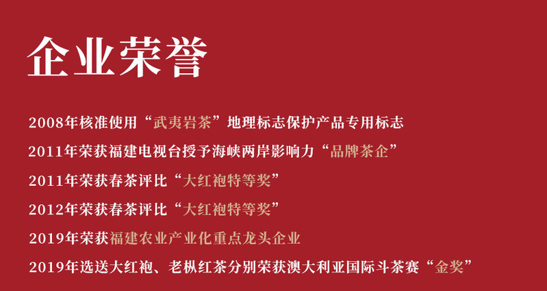 桃渊茗 桃渊茗 武夷山原产 高品质岩茶产区见山大红袍岩茶单罐100G 散装罐装茶叶礼盒装