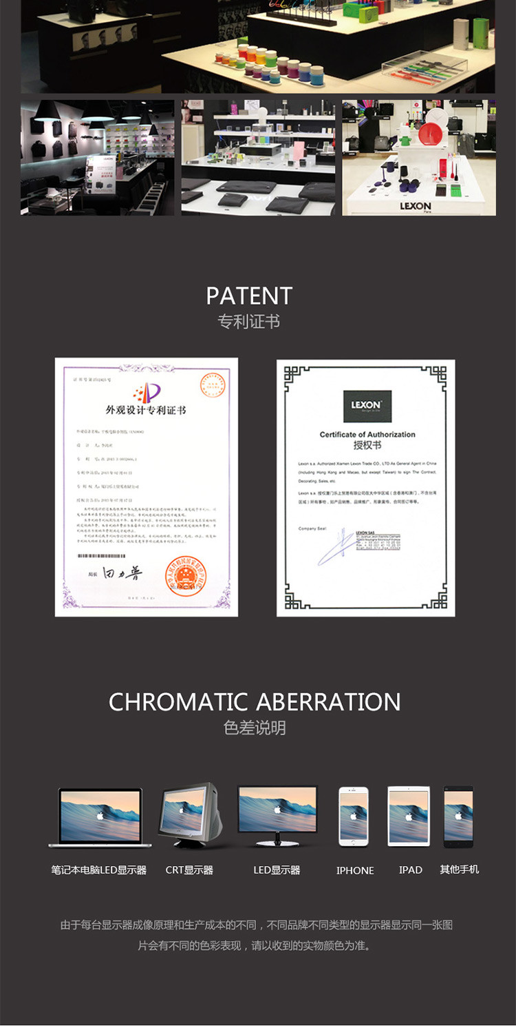 乐上LEXON 休闲双肩包14英寸电脑包商务韩版背包LNE1419