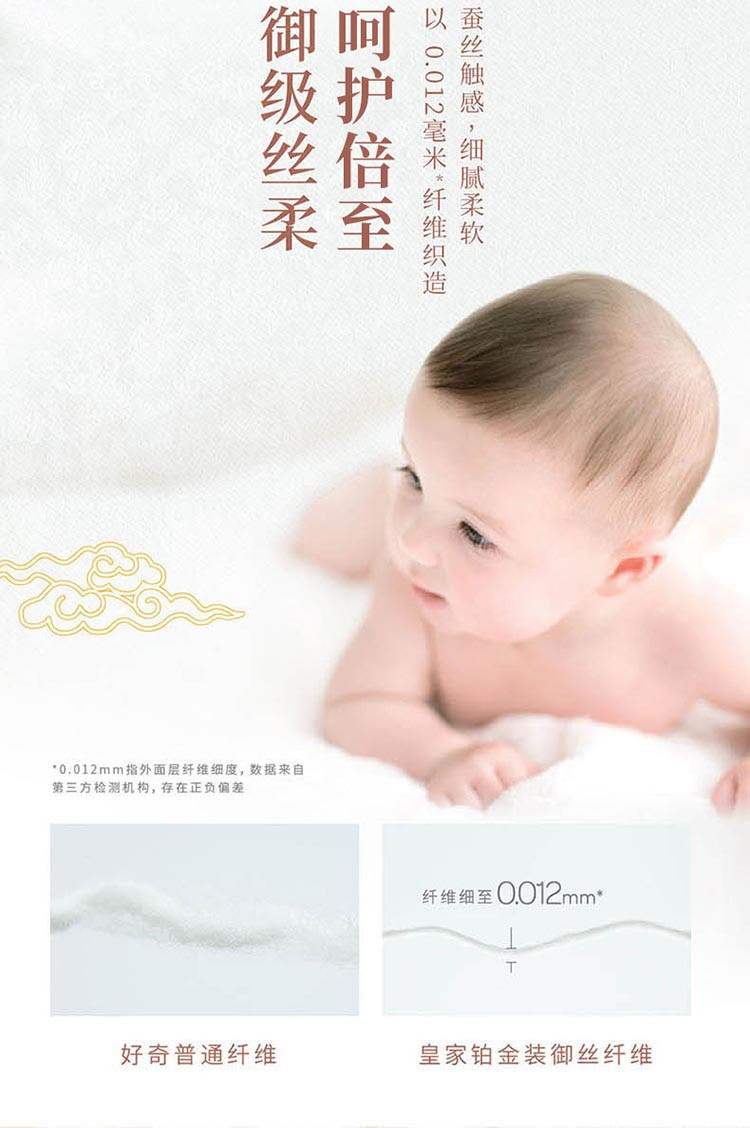 好奇/Huggies 皇家铂金装麒麟裤纸尿裤袋装NB66