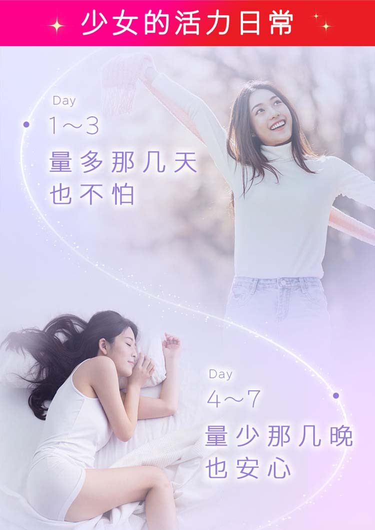 高洁丝/Kotex  夜用丝薄棉柔卫生巾280mm7包56片