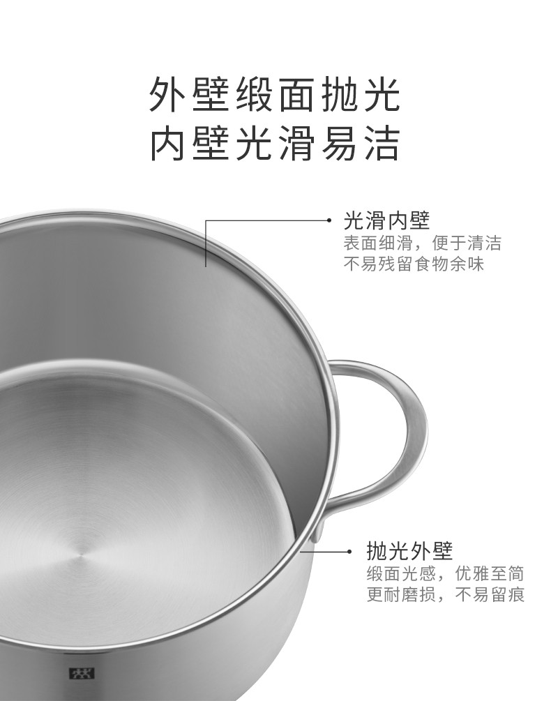 双立人/ZWILLING 深烧锅 Twin Nova Plus24厘米