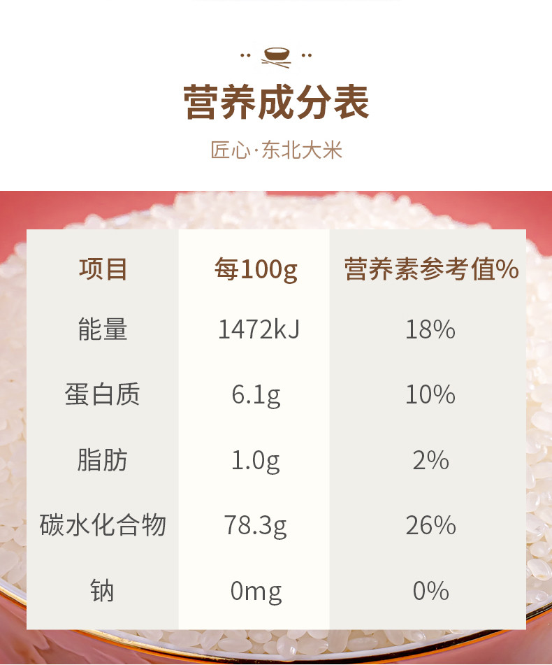 金鹤 东北大米与鹤共生真空包装5kg