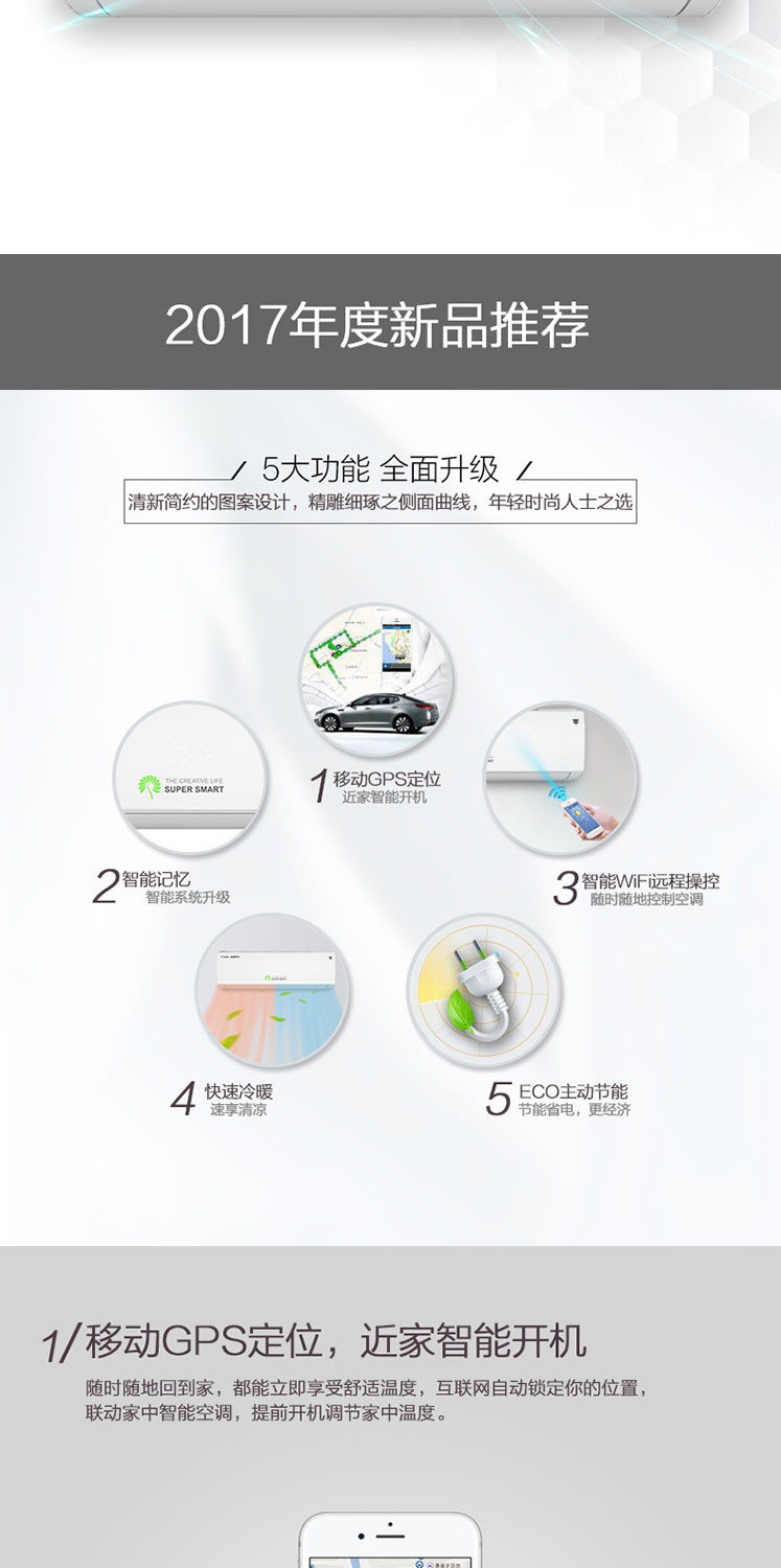 TCL 1.5匹一级智能变频 怡静风系列 1.5匹KFRd-35GW/ABp-XA21+A1