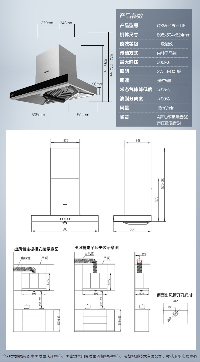 Sakura/樱花 116+A37+JSQ24-D新欧式油烟机燃气灶热水器套装 烟灶热三件套