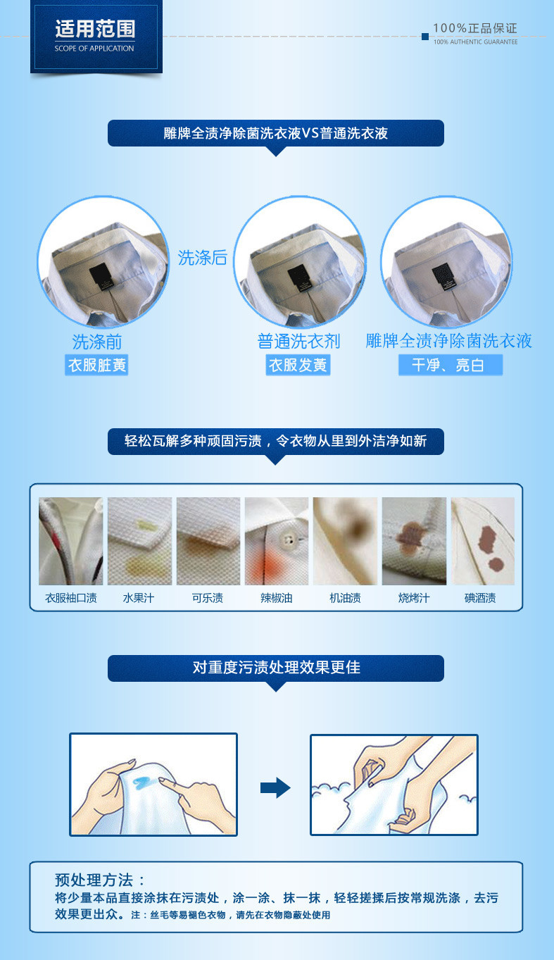 雕牌全渍净洗衣液3.5kg送3.5kg除菌薰衣草香两瓶14斤家庭促销装