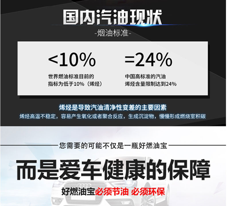 优道尔udoyle汽车燃油宝除积碳汽油燃油添加剂发动机内部化油器喷油嘴节气门清洗剂纳米铜燃油宝x6瓶