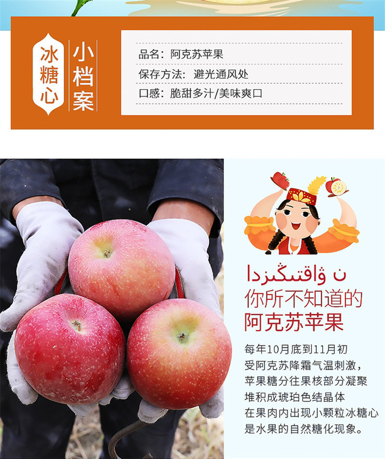 【48小时发货】苹果9斤大果包邮 红富士冰糖心苹果新鲜水果